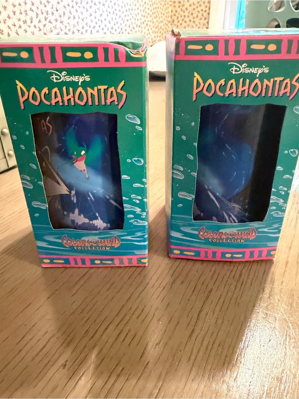 Disney Pocahontas Collectible Set - Teal, Pink & Yellow Accents
